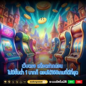 เว็บตรง สล็อตฝากถอน ไม่มีขั้นต่ำ 1 บาทก็ ถอนได้168เกมที่ดีที่สุด